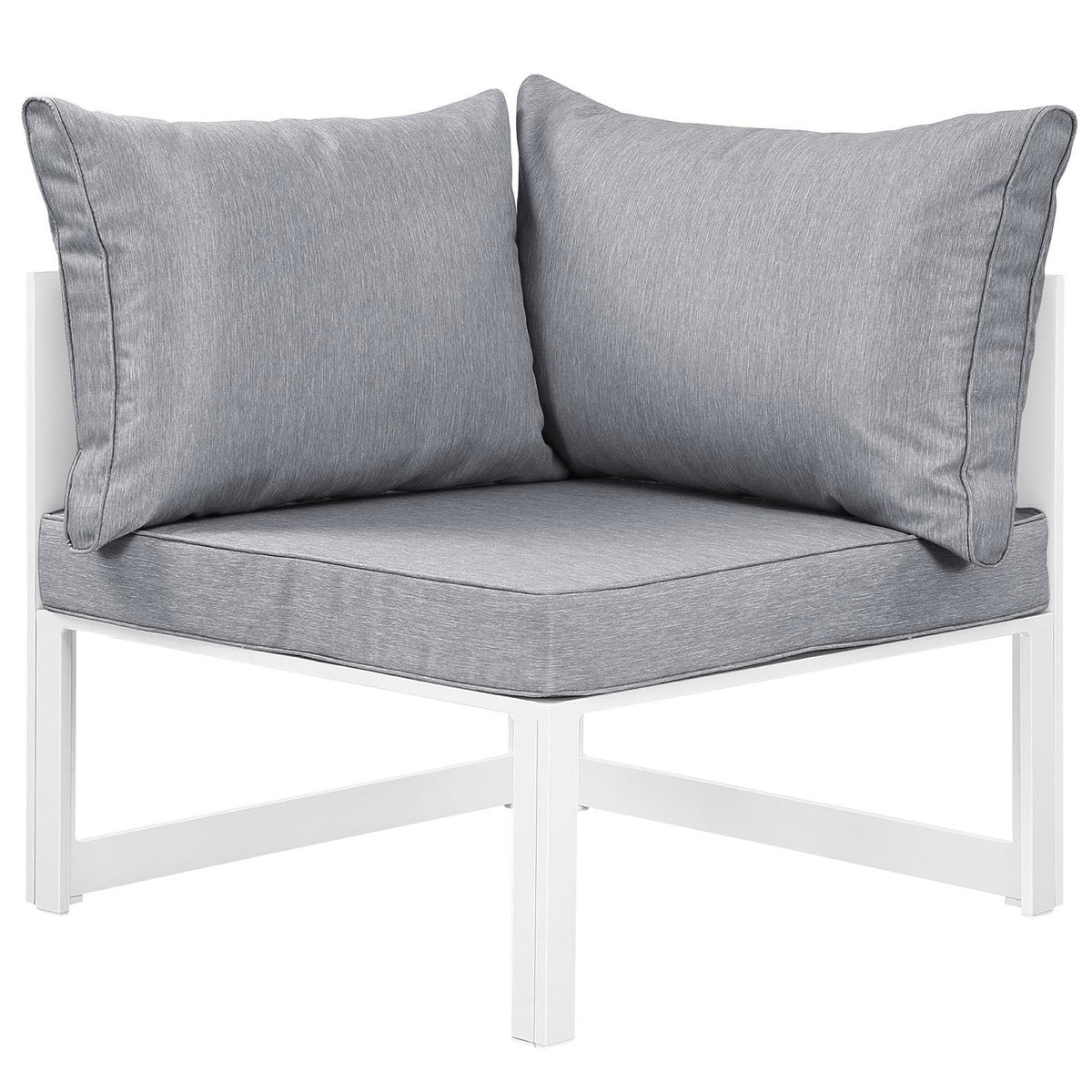 Fortuna 8 Piece Outdoor Patio Sectional Sofa Set by Modway - EEI-1735