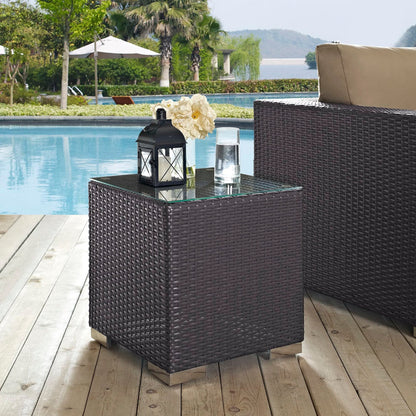 Convene Outdoor Patio Side Table by Modway - EEI-1909