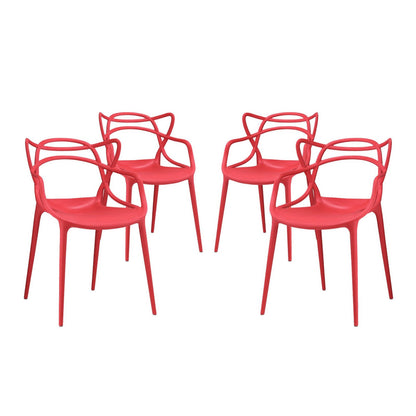 Entangled Dining Set Set of 4 by Modway
