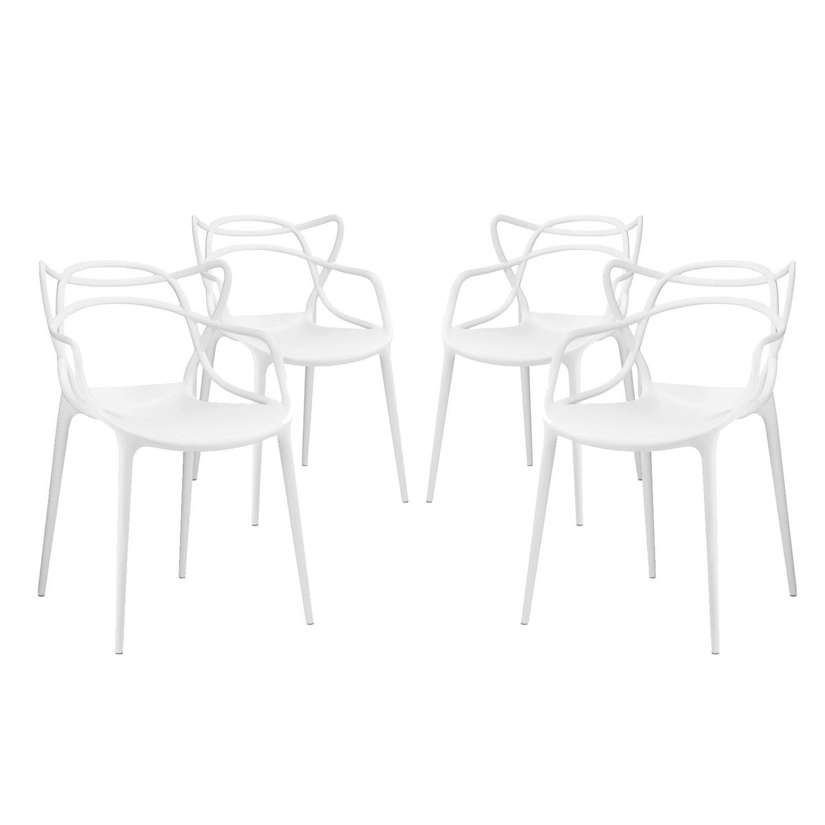 Entangled Dining Set Set of 4 by Modway