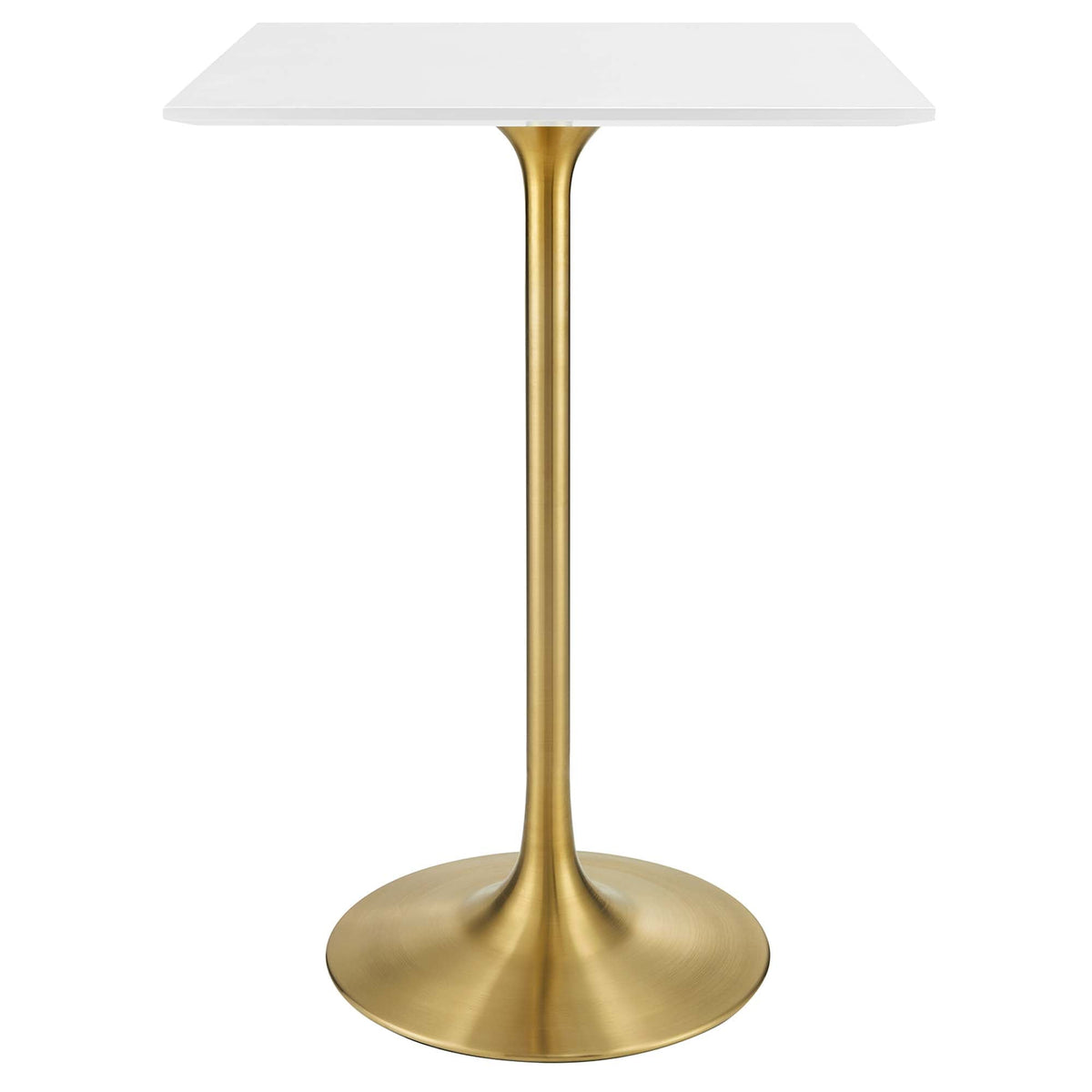 Lippa 28" Square Wood Bar Table by Modway - EEI-3263