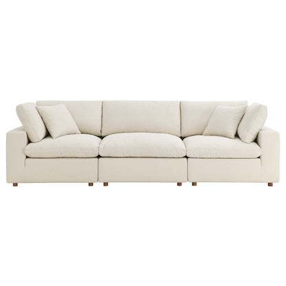 Commix 3 Piece Down Filled Overstuffed Sectional Sofa Set by Modway