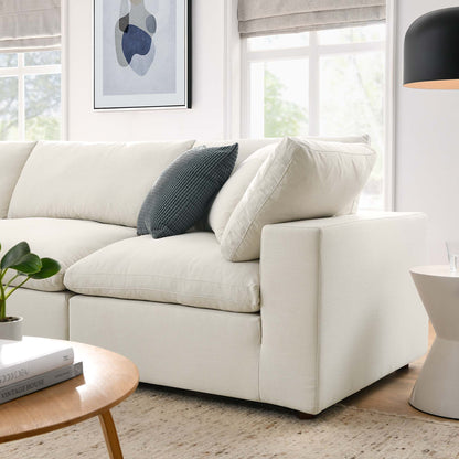 Commix 4 Piece Down Filled Overstuffed Sectional Sofa Set by Modway - EEI-3356