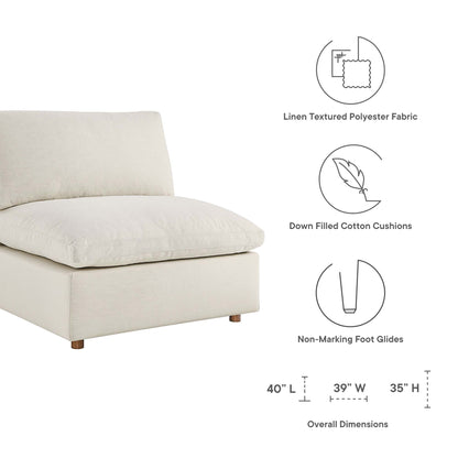 Commix 4 Piece Down Filled Overstuffed Sectional Sofa Set by Modway - EEI-3356