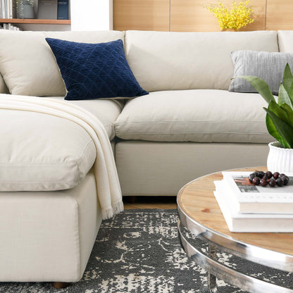 Commix 6-Piece Down Filled Overstuffed Sectional Sofa by Modway - EEI-3362