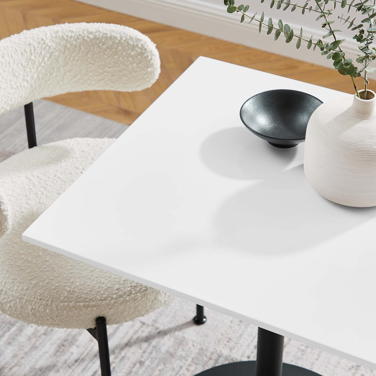 Lippa 24" Square Wood Dining Table by Modway - EEI-3512