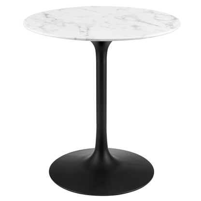 Lippa 28" Round Faux Marble Dining Table by Modway - EEI-3515