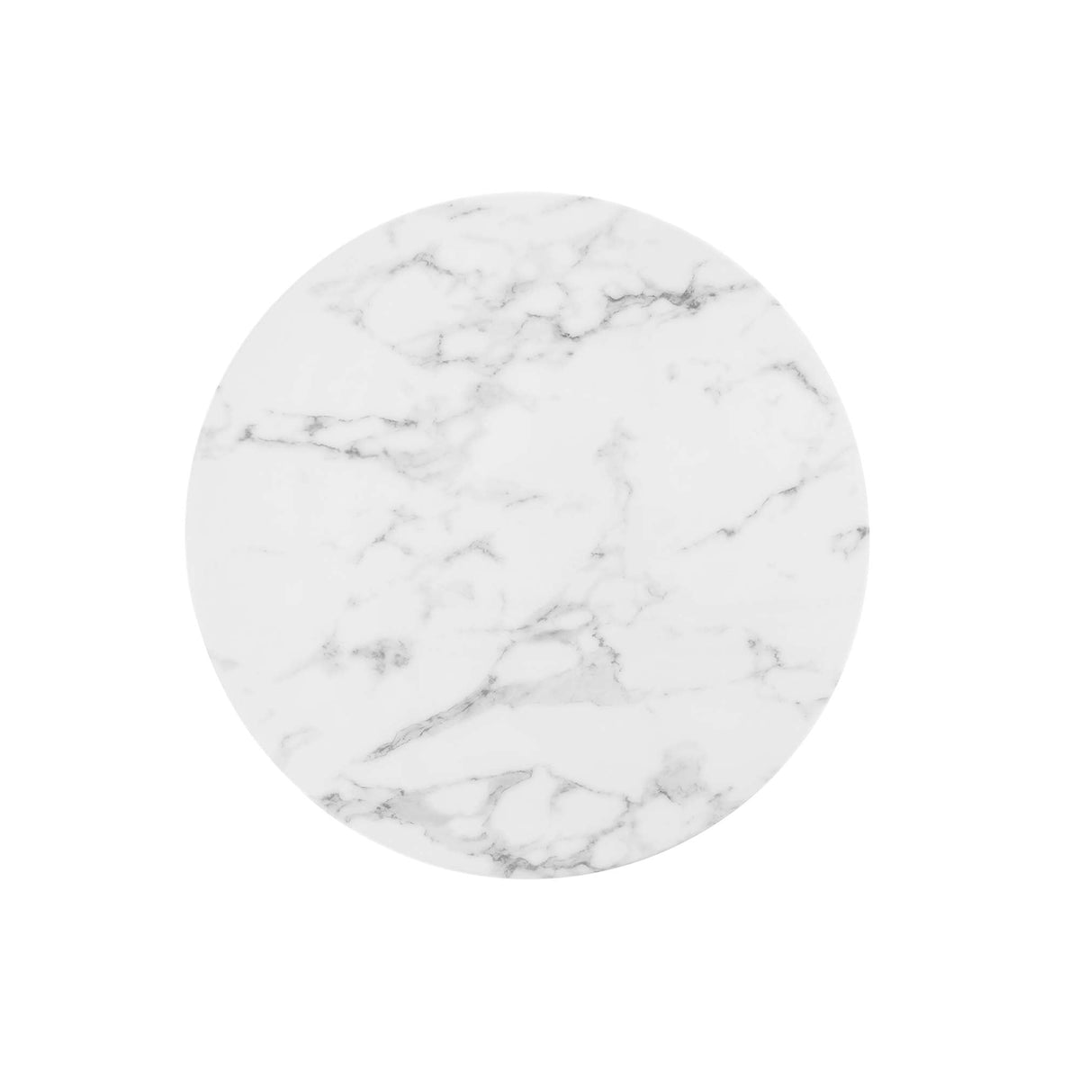 Lippa 28" Round Faux Marble Dining Table by Modway - EEI-3515