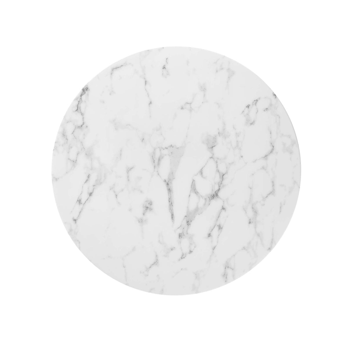 Lippa 36" Round Faux Marble Dining Table by Modway - EEI-3516