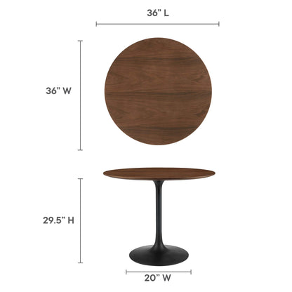 Lippa 36" Round Wood Dining Table by Modway - EEI-3519
