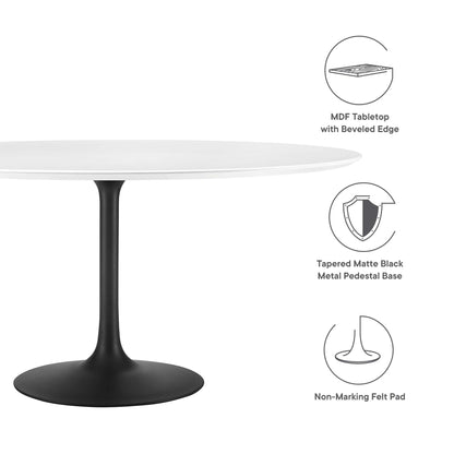 Lippa 60" Round Wood Dining Table by Modway - EEI-3524