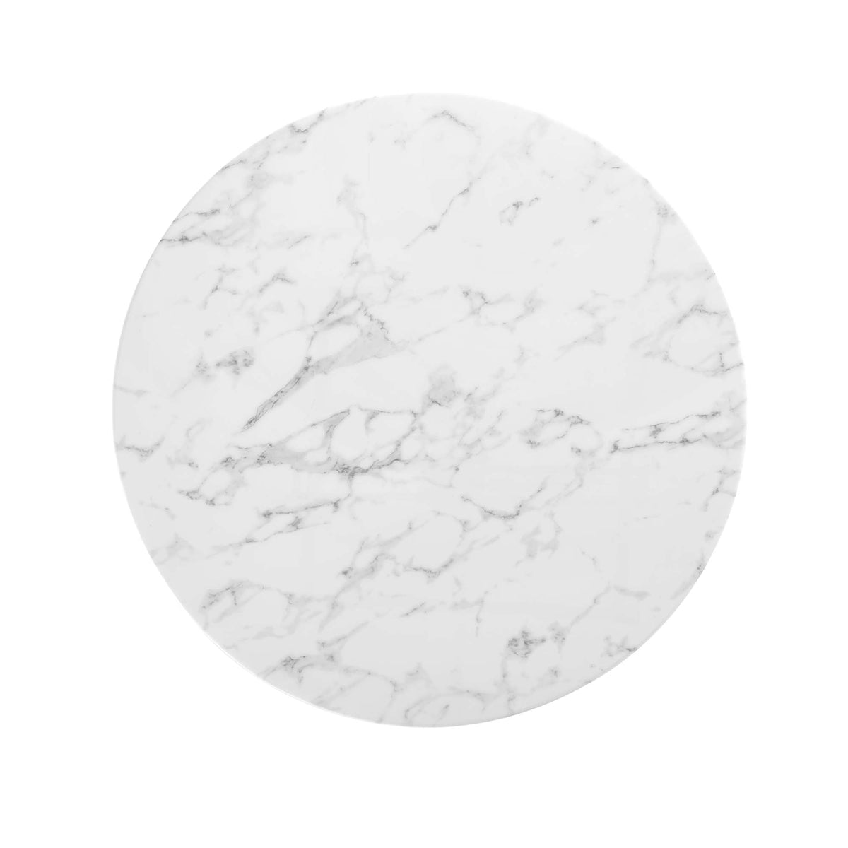 Lippa 40" Round Faux Marble Dining Table by Modway - EEI-3526
