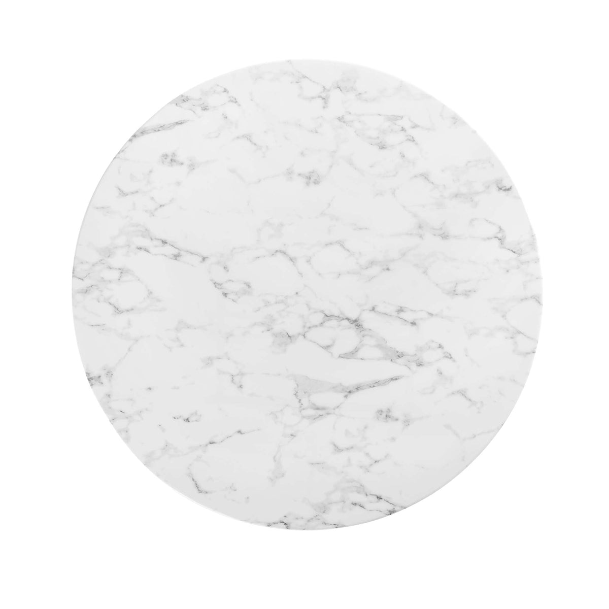 Lippa 48" Round Faux Marble Dining Table by Modway - EEI-3527