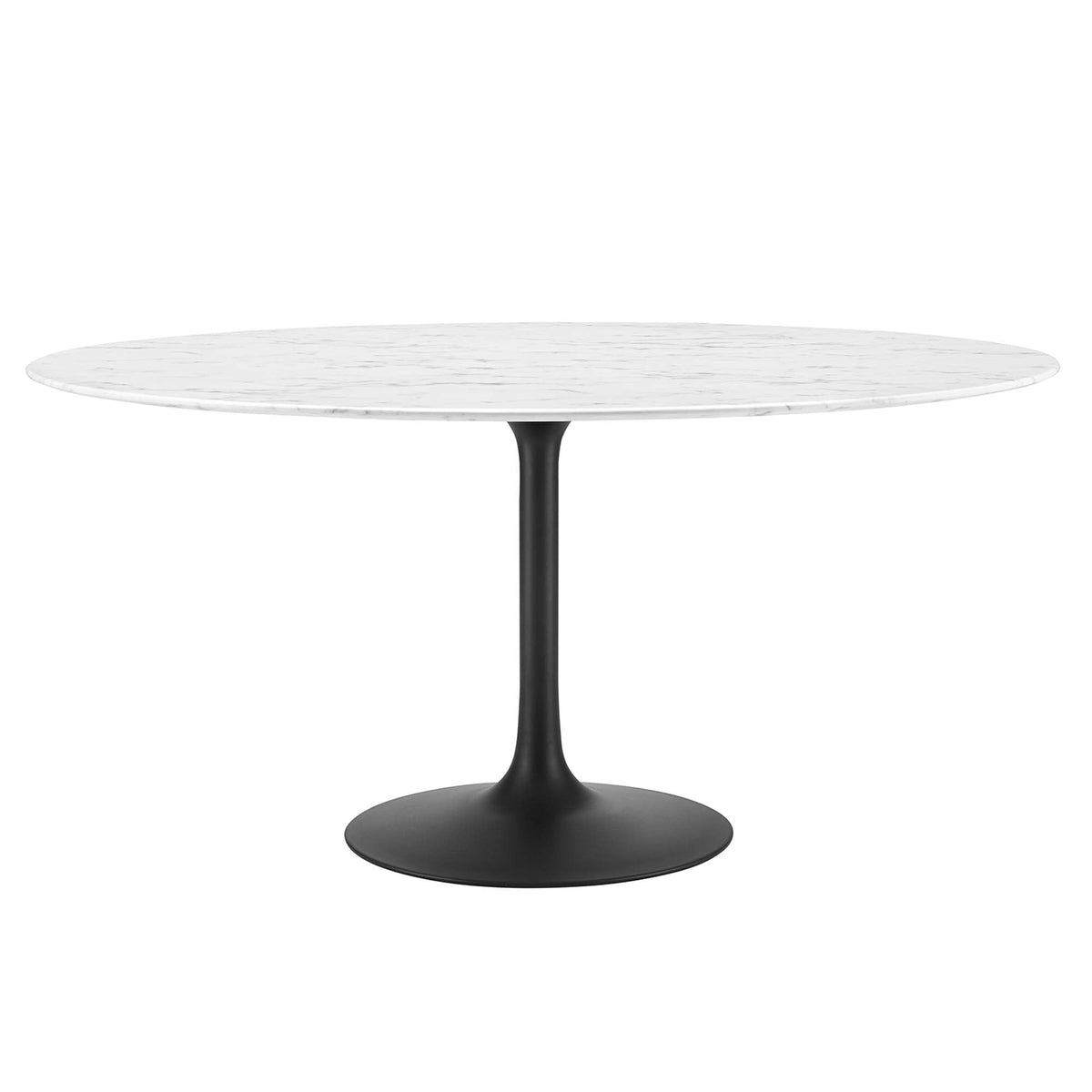 Lippa 60" Round Faux Marble Dining Table by Modway - EEI-3529