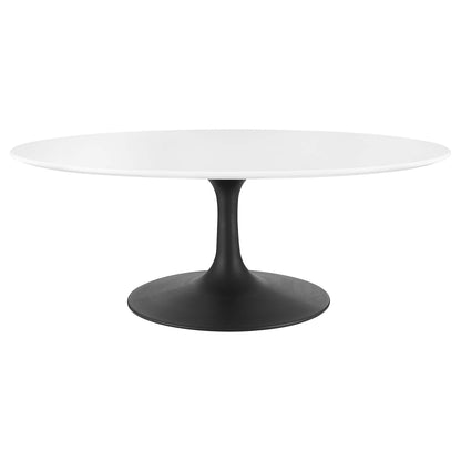 Lippa 42" Oval Wood Coffee Table by Modway - EEI-3533