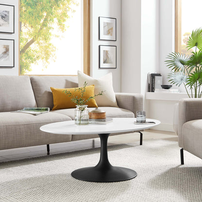 Lippa 42" Oval Wood Coffee Table by Modway - EEI-3533