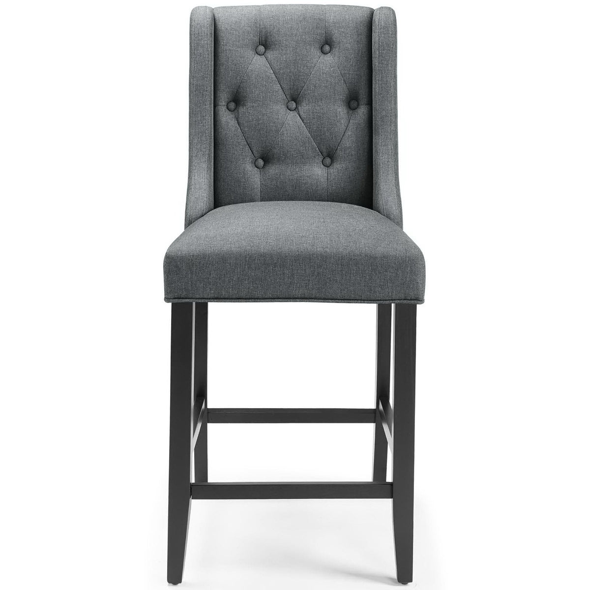 Baronet Tufted Button Upholstered Fabric Counter Stool by Modway