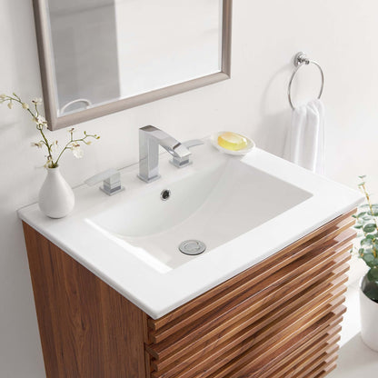 Cayman 24" Bathroom Sink by Modway - White