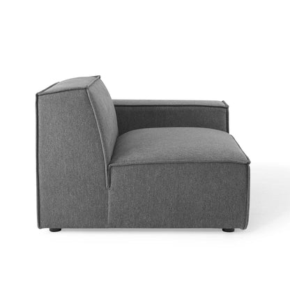 Restore 4-Piece Sectional Sofa by Modway - Charcoal / White (EEI-4113)