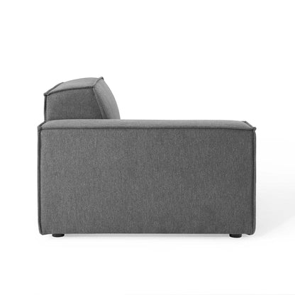 Restore 4-Piece Sectional Sofa by Modway - Charcoal / White (EEI-4113)