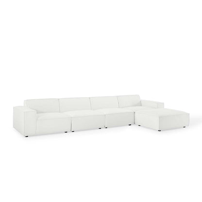 Restore 5-Piece Sectional Sofa by Modway - Charcoal / White (EEI-4115)