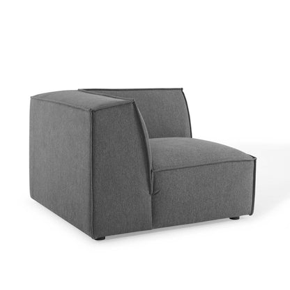 Restore 5-Piece Sectional Sofa by Modway - Charcoal / White (EEI-4117)