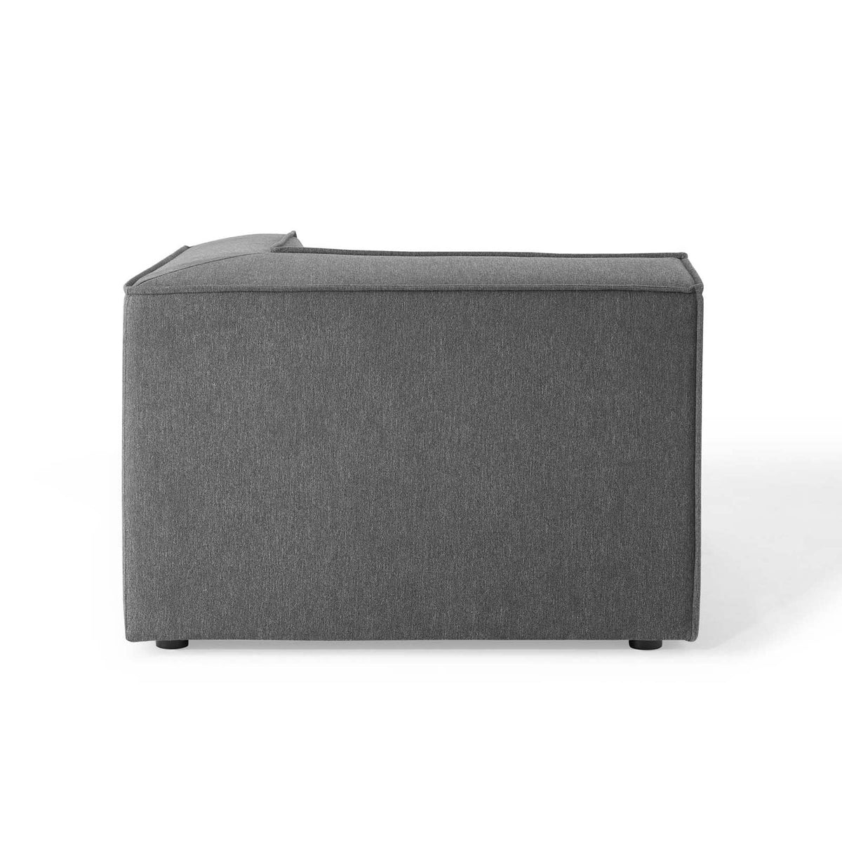 Restore 6-Piece Sectional Sofa by Modway - Charcoal / White (EEI-4118)