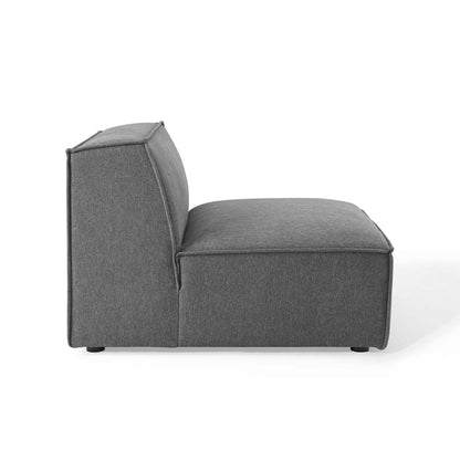 Restore 6-Piece Sectional Sofa by Modway - Charcoal / White (EEI-4119)