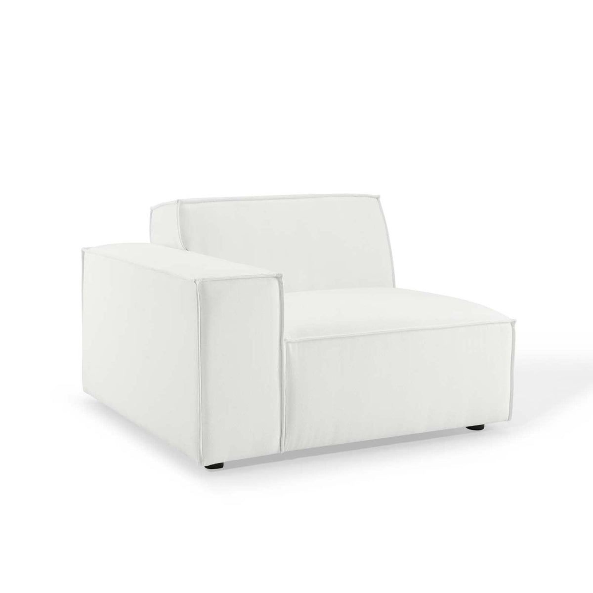 Restore 6-Piece Sectional Sofa by Modway - Charcoal / White (EEI-4119)