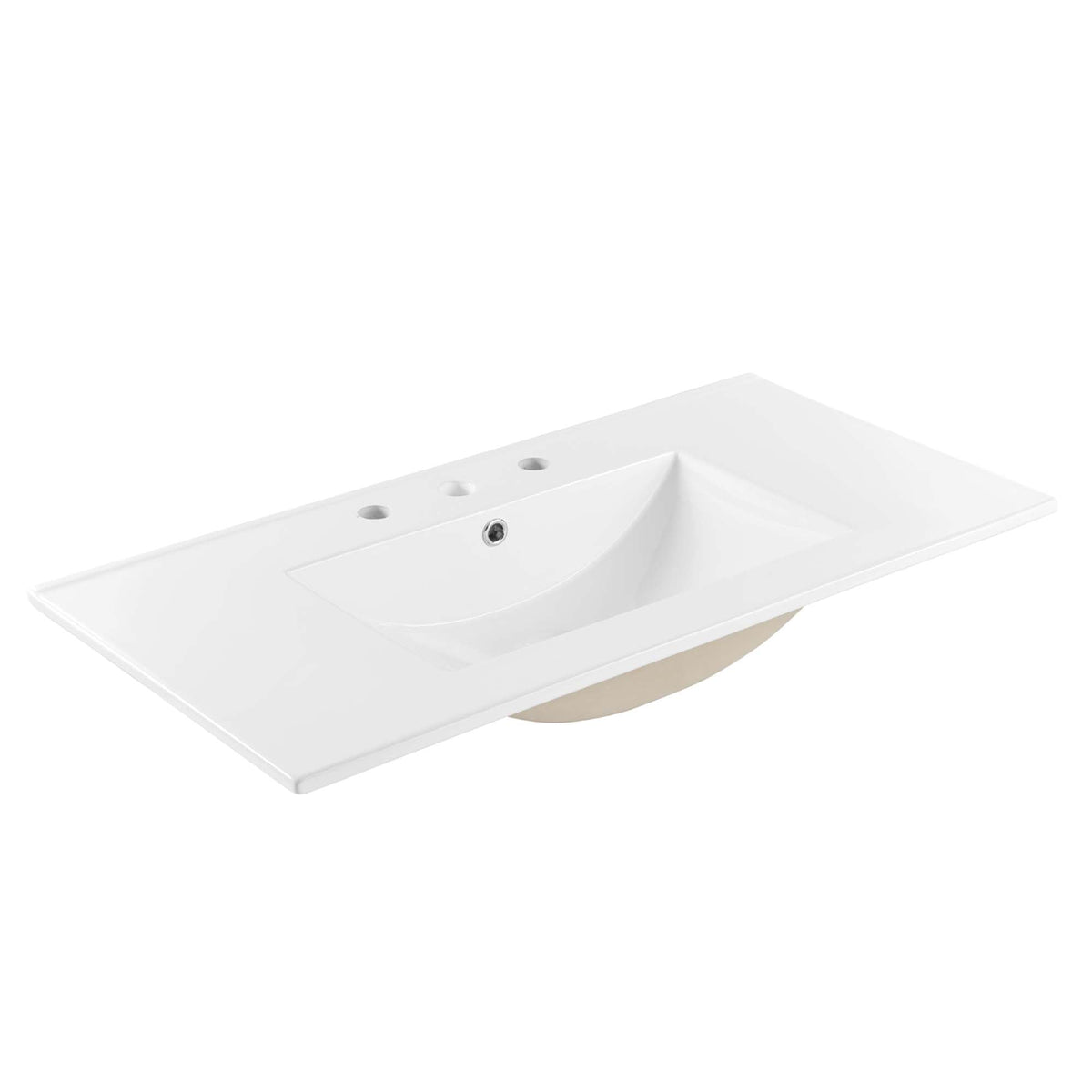 Cayman 36" Bathroom Sink by Modway - White