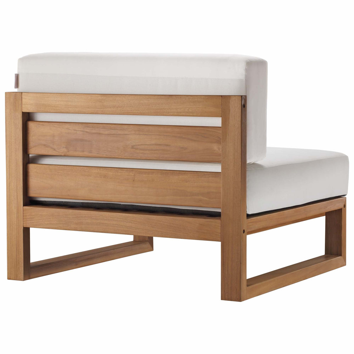 Upland 3-Piece Outdoor Patio Teak Wood Sectional Sofa Set by Modway - EEI-4254