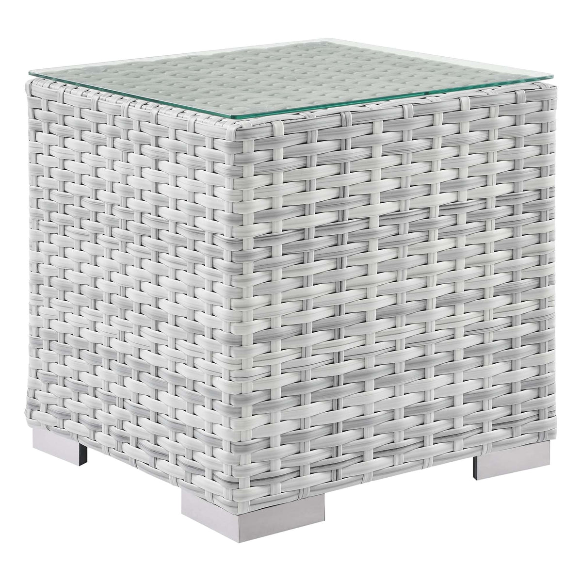Convene Outdoor Patio Side Table by Modway - EEI-4300