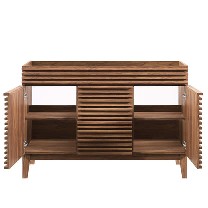 Render 48" Double Sink Compatible Bathroom Vanity Cabinet by Modway