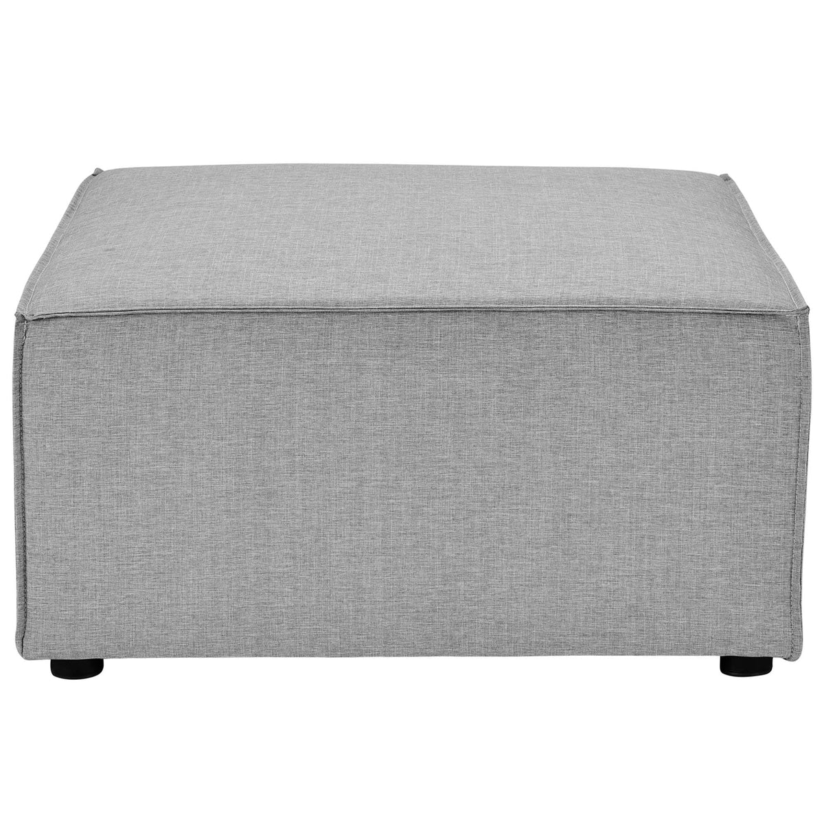 Saybrook 6-Piece Outdoor Patio Upholstered Sectional Sofa by Modway - Gray / Navy / White (EEI-4383)