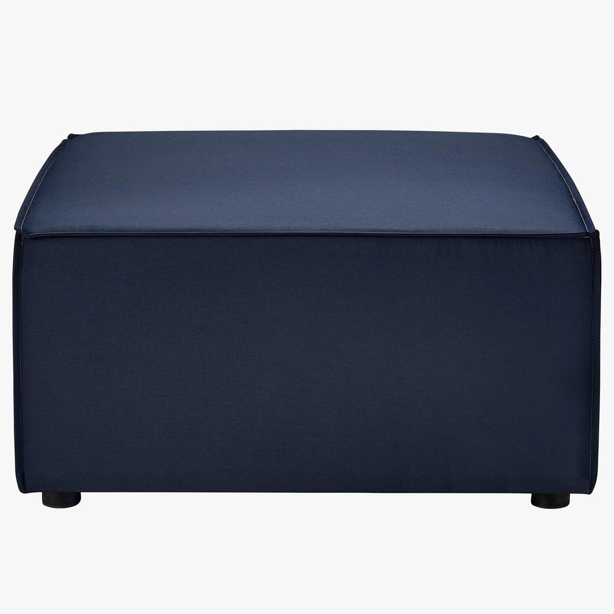 Saybrook 6-Piece Outdoor Patio Upholstered Sectional Sofa by Modway - Gray / Navy / White (EEI-4383)