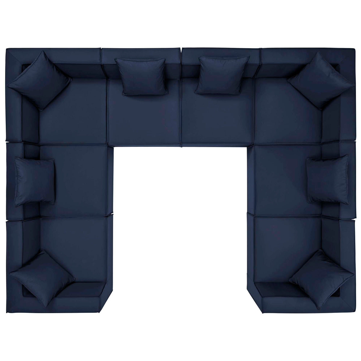 Saybrook 8-Piece Outdoor Patio Upholstered Sectional Sofa by Modway
