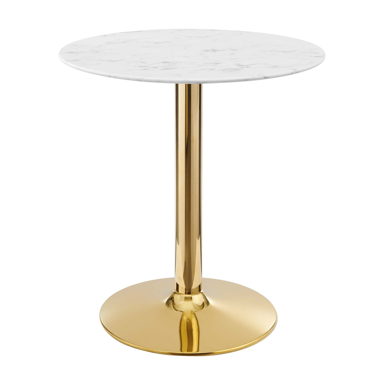 Verne 28" Artificial Marble Dining Table by Modway - EEI-4548