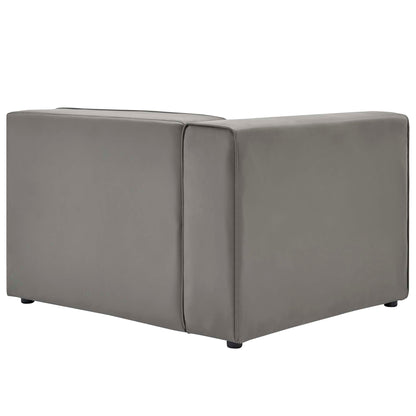 Mingle Vegan Leather Left-Arm Chair by Modway