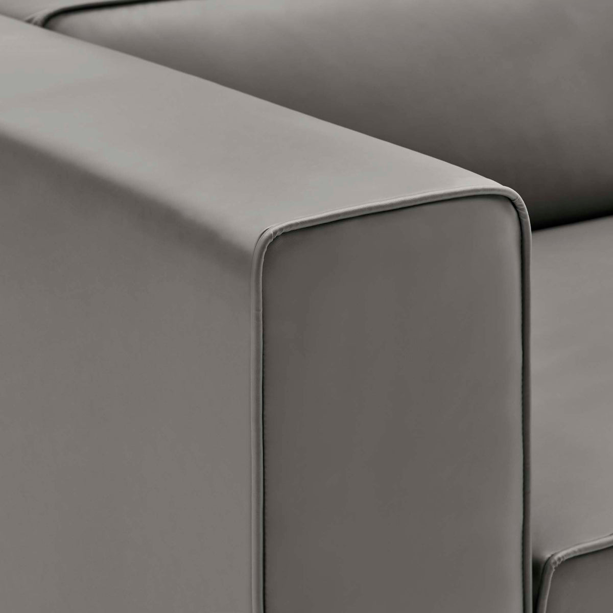 Mingle Vegan Leather Left-Arm Chair by Modway