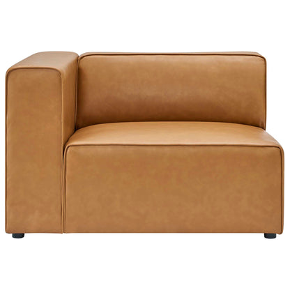 Mingle Vegan Leather Left-Arm Chair by Modway