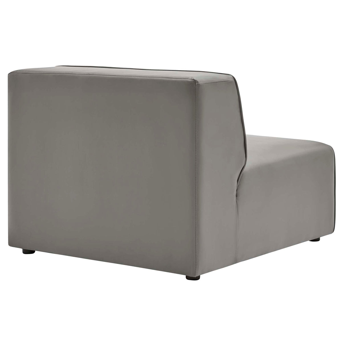 Mingle Vegan Leather Armless Chair by Modway