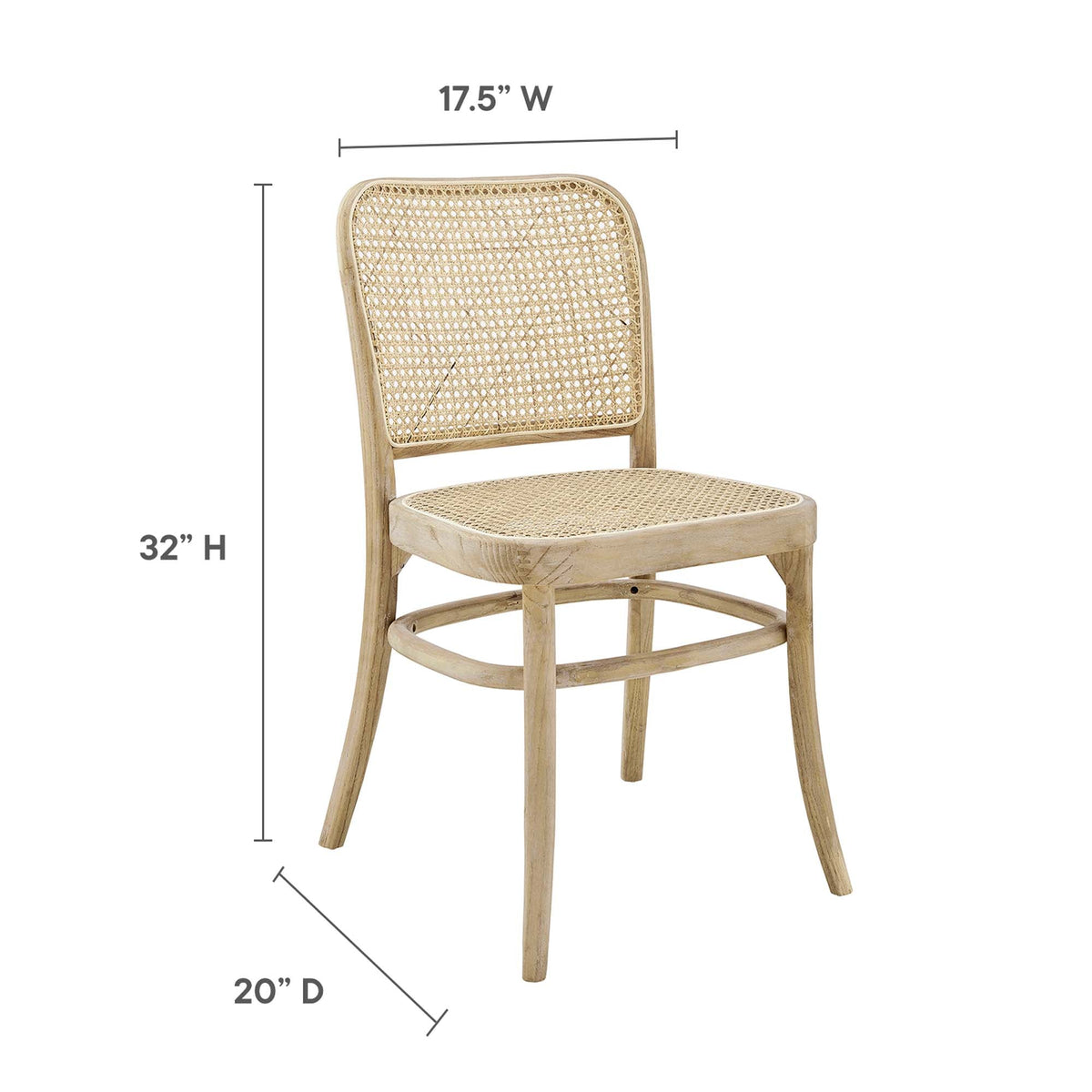 Winona Wood Dining Side Chair by Modway