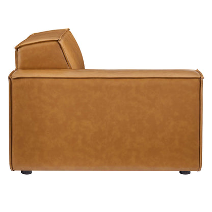 Restore 3-Piece Vegan Leather Sofa by Modway