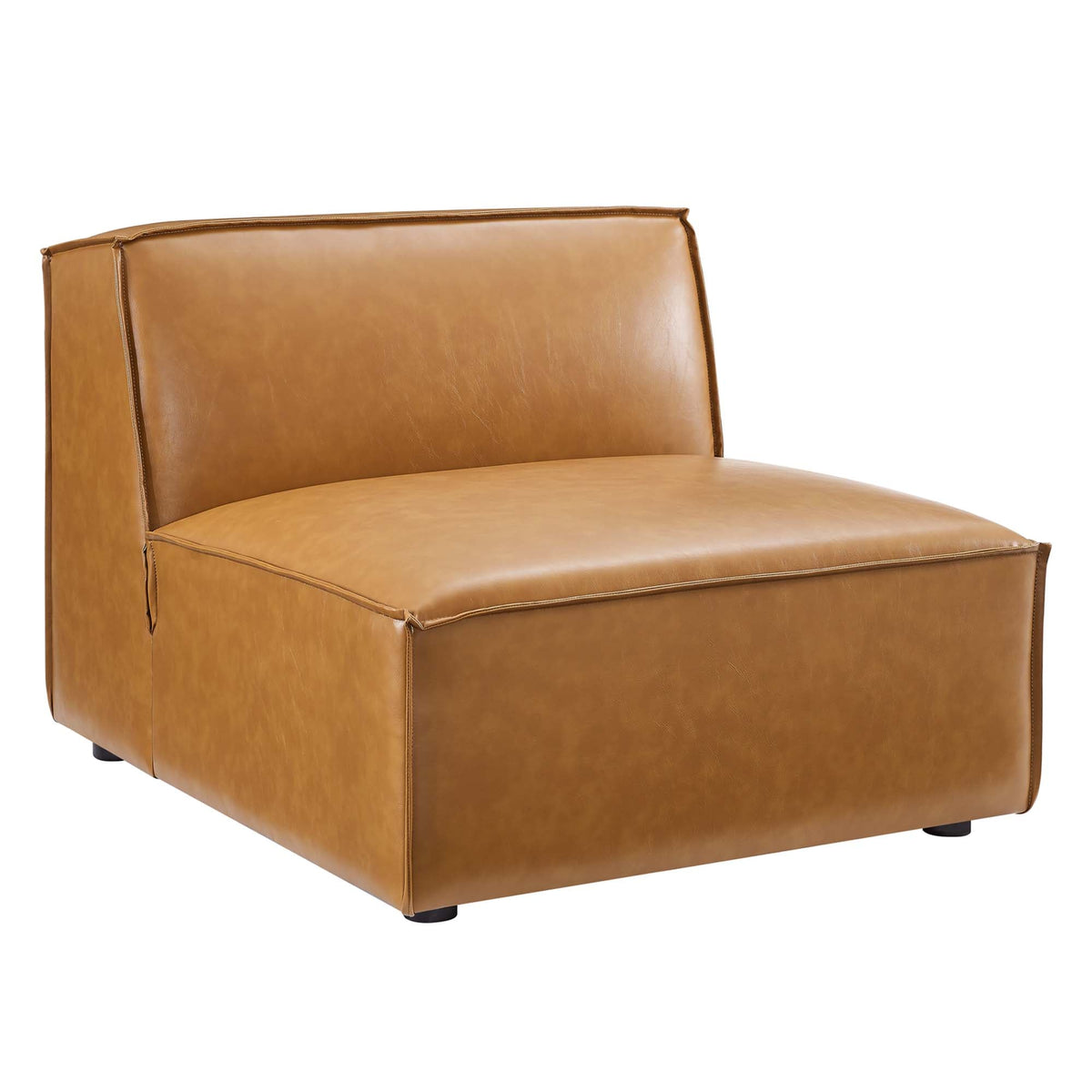 Restore 6-Piece Vegan Leather Sectional Sofa by Modway - EEI-4713