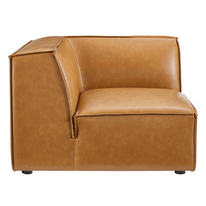 Restore 6-Piece Vegan Leather Sectional Sofa by Modway - EEI-4714