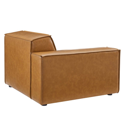 Restore 6-Piece Vegan Leather Sectional Sofa by Modway - EEI-4715