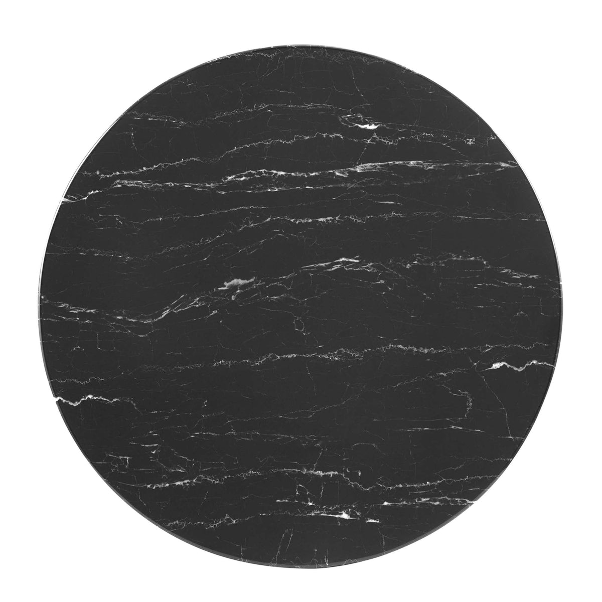 Verne 35" Artificial Marble Dining Table by Modway - EEI-4747