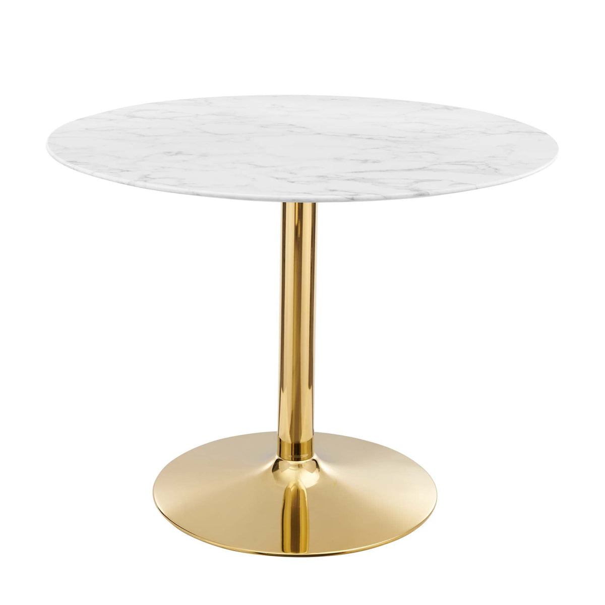Verne 40" Artificial Marble Dining Table by Modway - EEI-4749