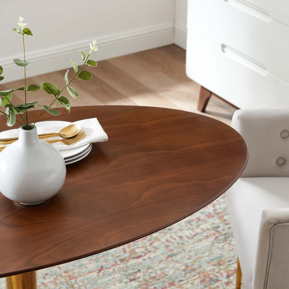 Verne 48" Oval Dining Table by Modway - EEI-4751