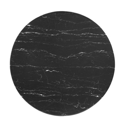 Verne 40" Artificial Marble Dining Table by Modway - EEI-4757